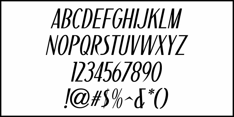 DECO REVIVAL JNL by Jeff Levine Fonts — Decorative Font — thumbnail 5