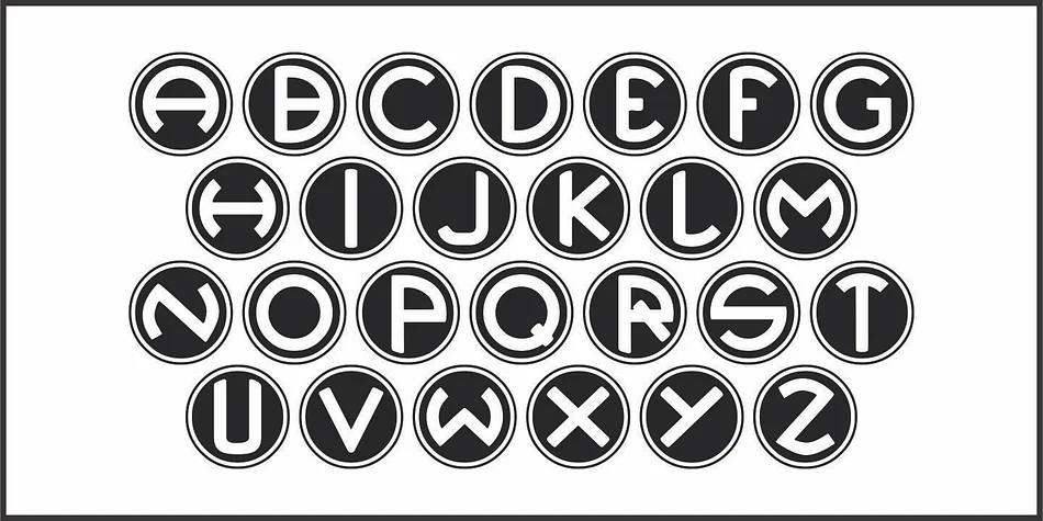 DECO SPOT INITIALS JNL by Jeff Levine Fonts — Decorative Font — thumbnail 3