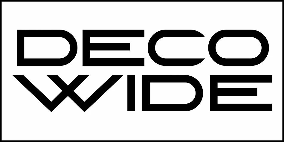 DECO WIDE JNL by Jeff Levine Fonts — Decorative Font — thumbnail 2