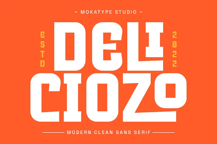 DELICIOZO by Mokatype Studio β Display Font