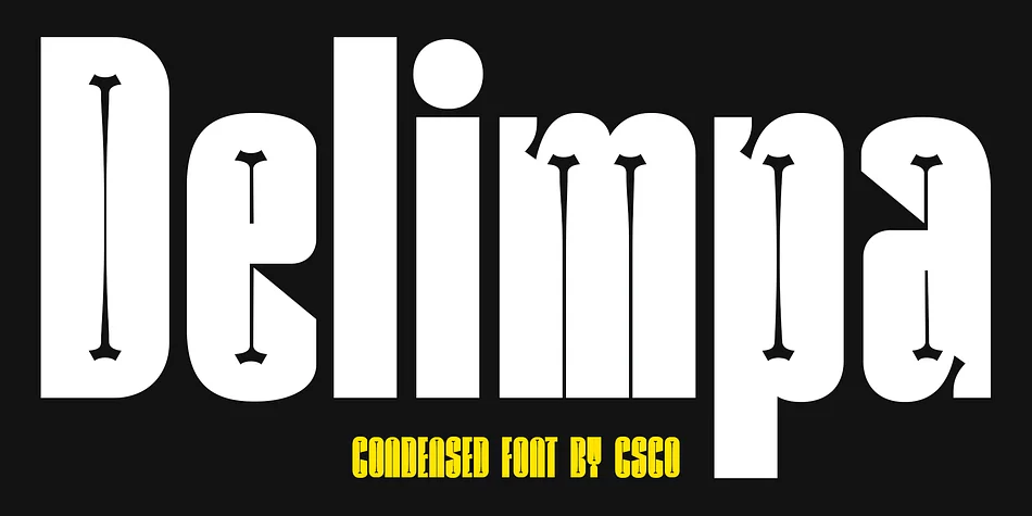 Delimpa by Craft Supply Co. — Display Font