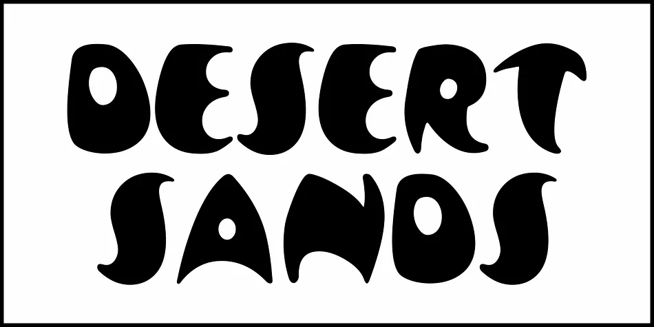 DESERT SANDS JNL by Jeff Levine Fonts — Display Font — thumbnail 2