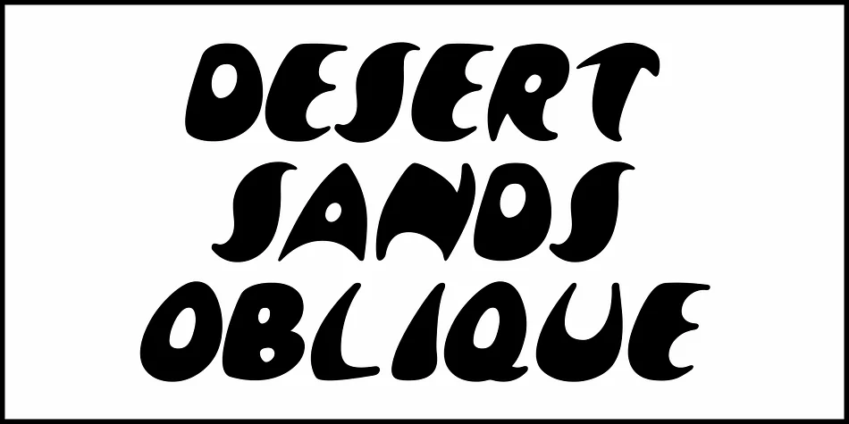 DESERT SANDS JNL by Jeff Levine Fonts — Display Font — thumbnail 4