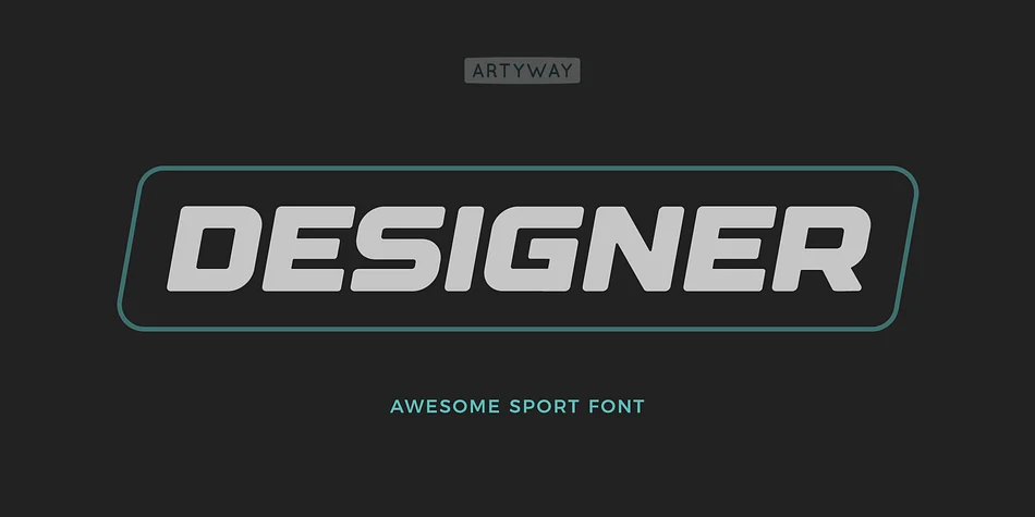 Design by Artyway — Display Font