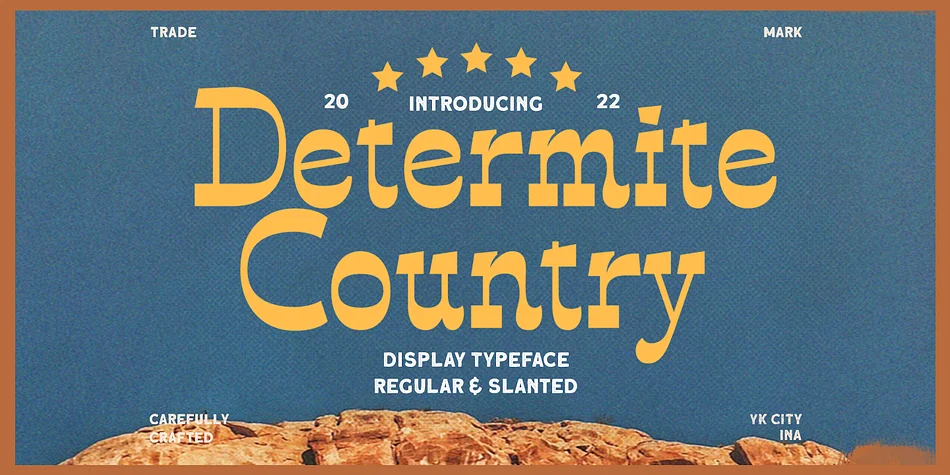 Determite Country by Letterhend Studio — Decorative Font