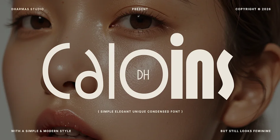 Dh Caloins by Dharmas Studio — Display Font