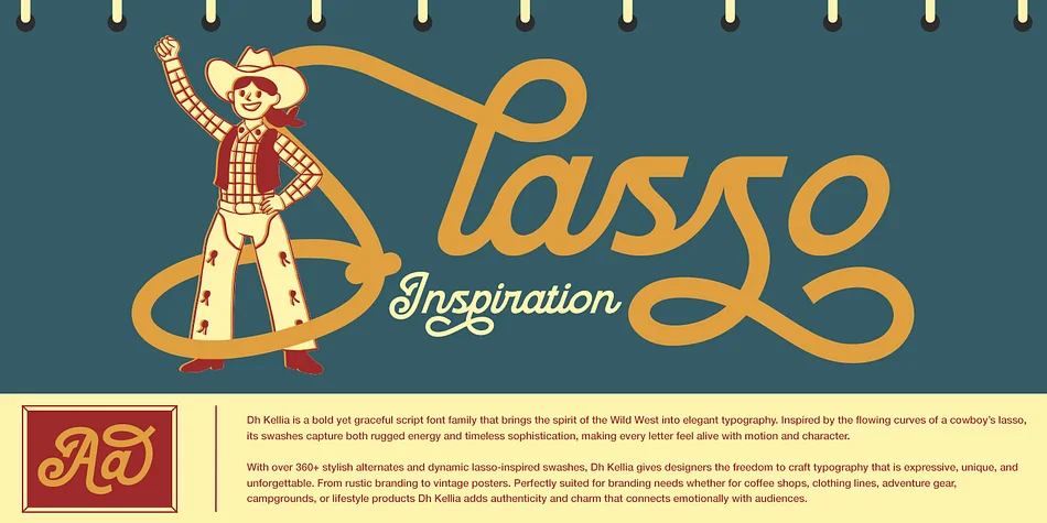 Dh Kellia by Dharmas Studio — Decorative Font — thumbnail 2