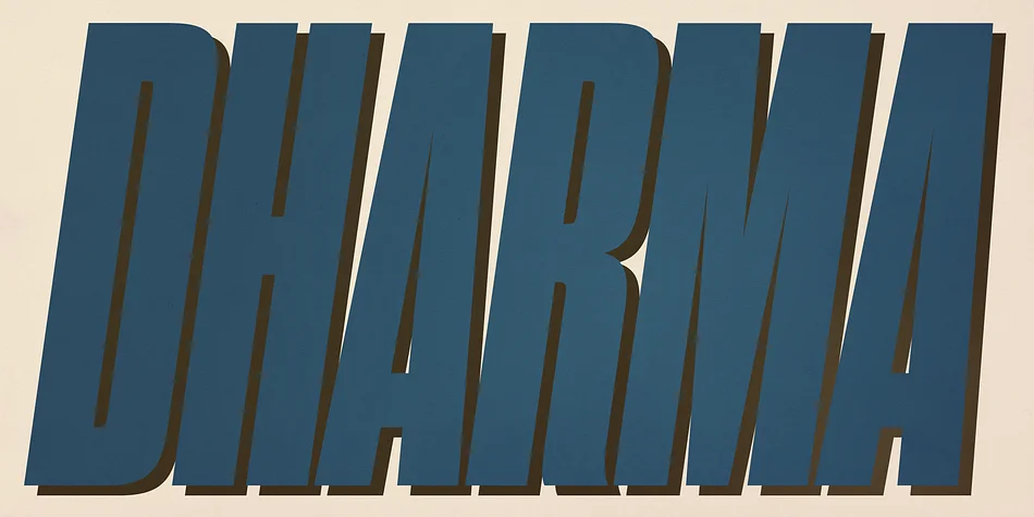 Dharma Gothic C by Dharma Type — Display Font