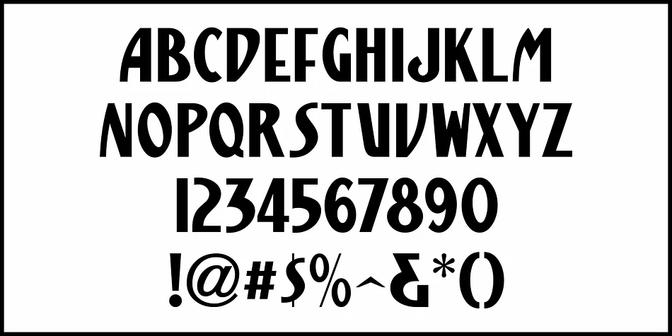 Display Nouveau JNL by Jeff Levine Fonts — Decorative Font — thumbnail 3