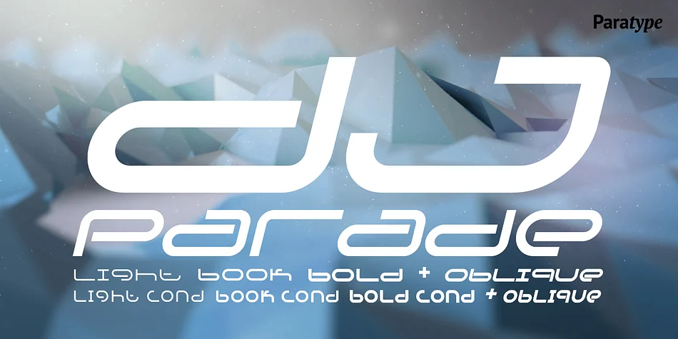 DJ Parade by ParaType — Display Font