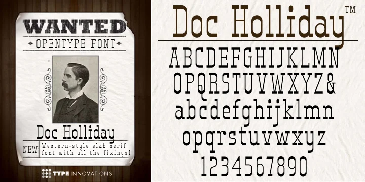 Doc Holliday by Type Innovations — Decorative Font