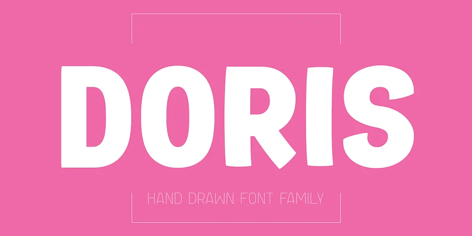 DORIS by Fontsphere β Display Font