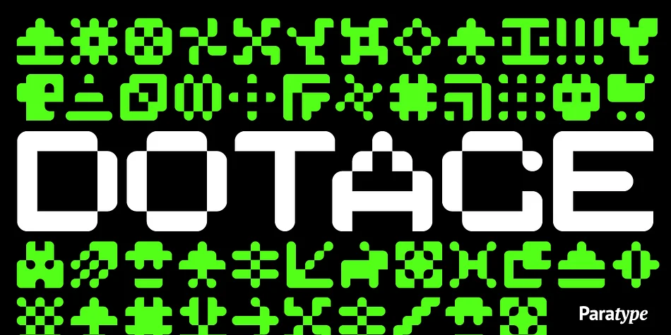 DOTAGE by ParaType — Dingbats Font