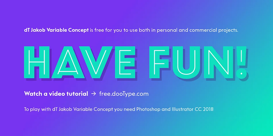 DT JAKOB VARIABLE CONCEPT by dooType — Display Font — thumbnail 8
