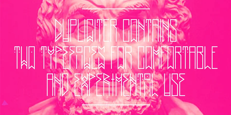 Dupliciter by JAF 34 — Display Font — thumbnail 2