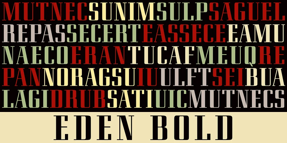 Eden CT by CastleType — Decorative Font — thumbnail 7