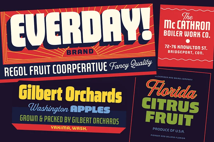 EFCO Growers by Ilham Herry — Display Font — thumbnail 5