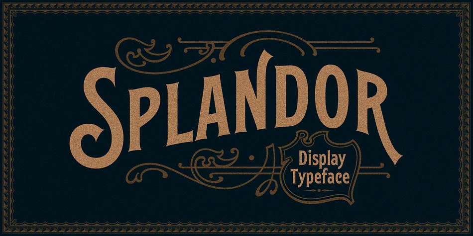EFCO SPLANDOR by Ilham Herry — Dingbats Font