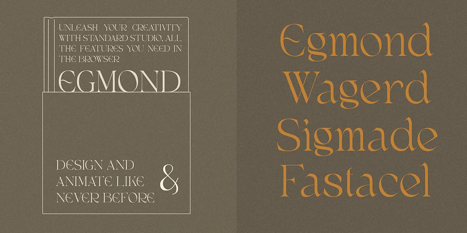 Egmond by Craft Supply Co. — Decorative Font — thumbnail 4