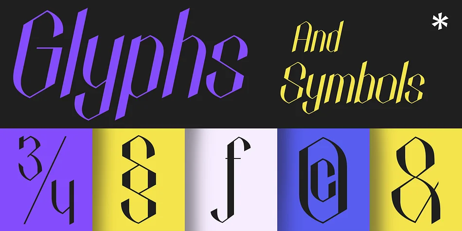 Eighart by Craft Supply Co. — Decorative Font — thumbnail 5