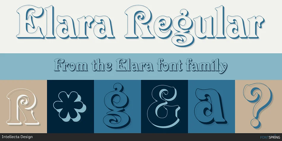 Elara by Intellecta Design — Decorative Font
