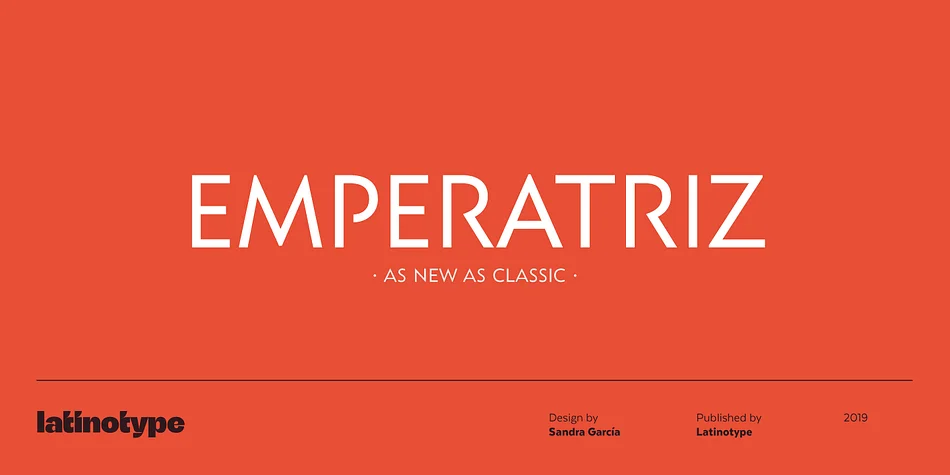 Emperatriz by Latinotype — Display Font