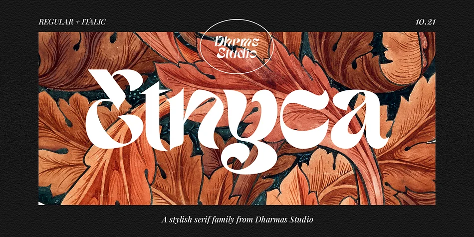 Etnyca by Dharmas Studio — Display Font