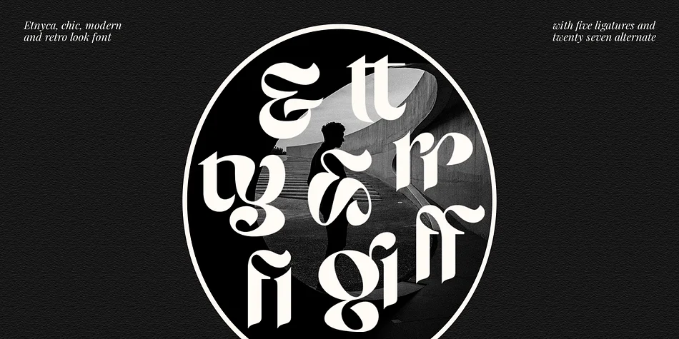 Etnyca by Dharmas Studio — Display Font — thumbnail 7