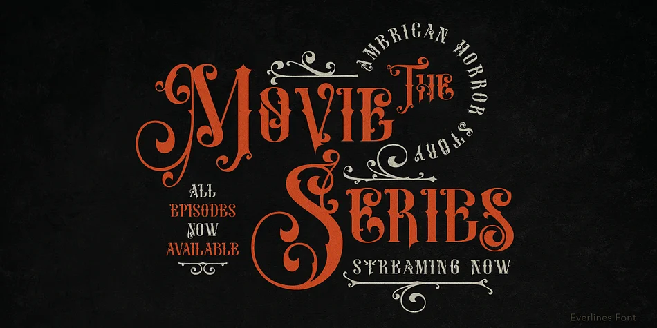 Everlines by TypeClassHeroes — Decorative Font — thumbnail 6