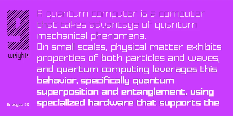 Exabyte by Pepper Type — Display Font — thumbnail 3