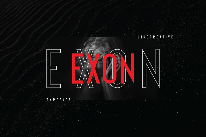 Exon by Linecreative — Display Font