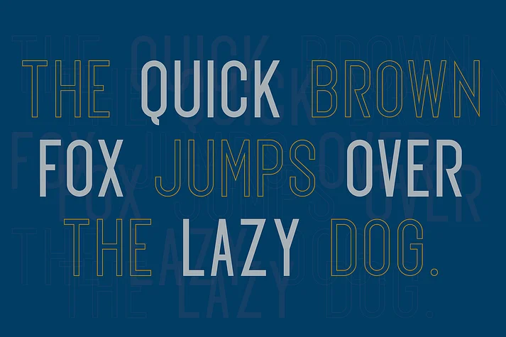Exon by Linecreative — Display Font — thumbnail 4