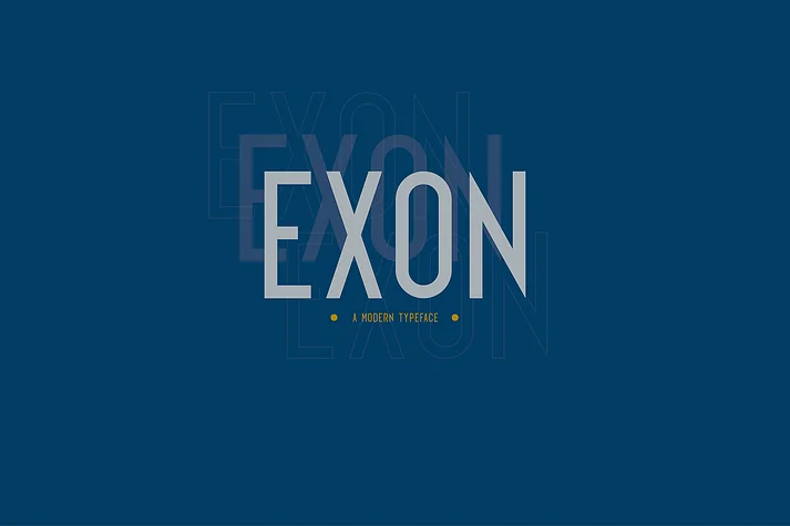 Exon by Linecreative — Display Font — thumbnail 8