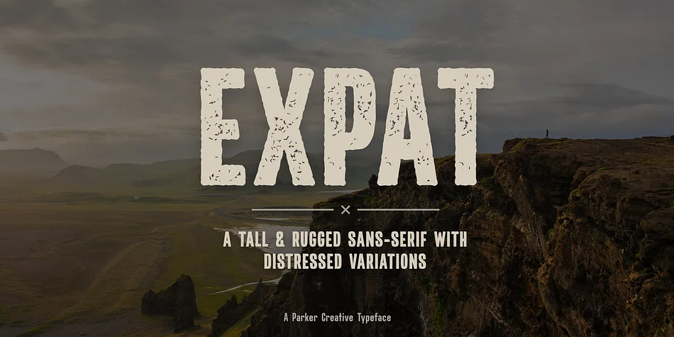 Expat by Parker Creative — Display Font