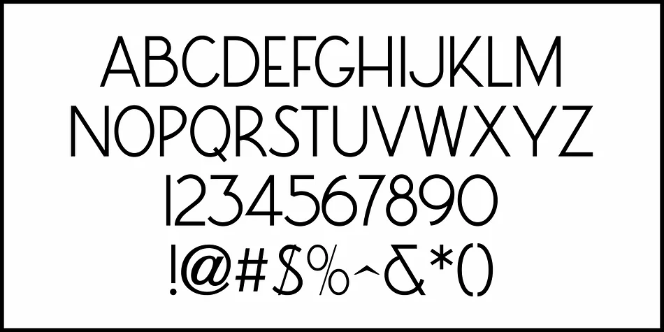 Exterior Signage JNL by Jeff Levine Fonts — Display Font — thumbnail 3