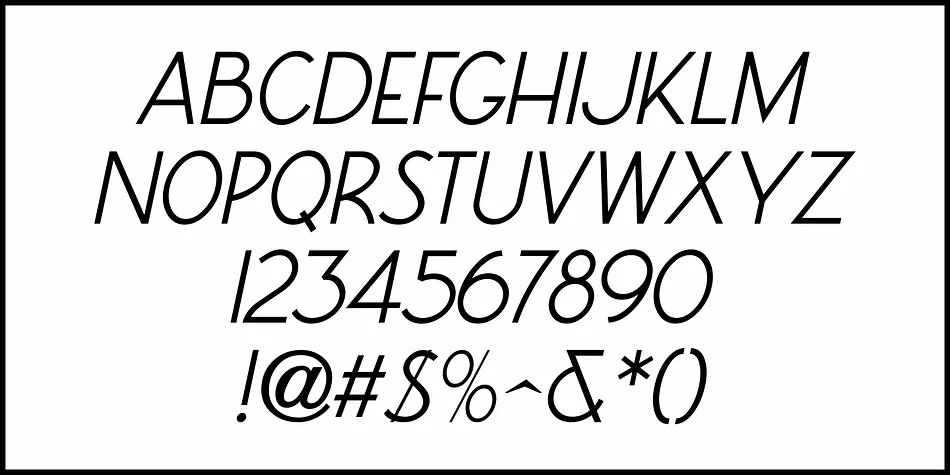 Exterior Signage JNL by Jeff Levine Fonts — Display Font — thumbnail 5
