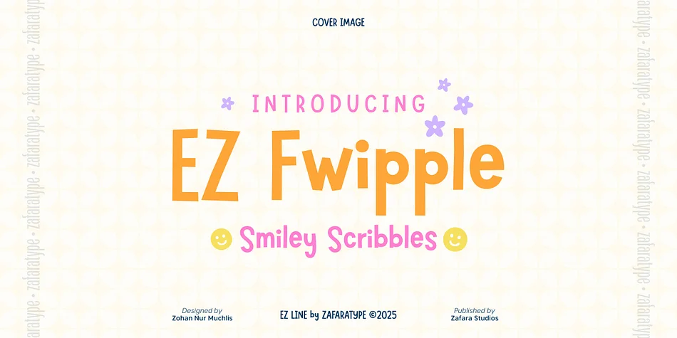 EZ Fwipple by Zafara Studios — Decorative Font