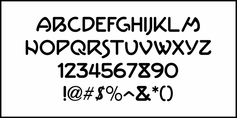 FANCY SHOW CARD JNL by Jeff Levine Fonts — Decorative Font — thumbnail 3