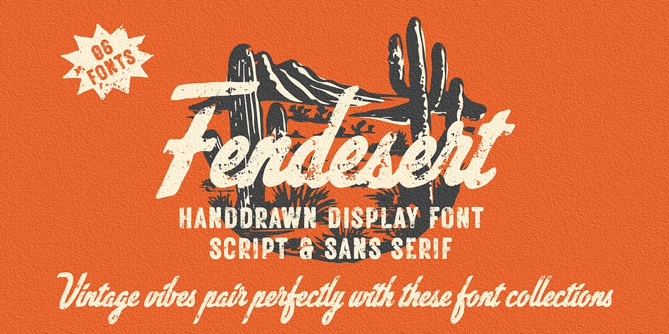 Fendesert by Edignwn Type — Script Handwritten Font