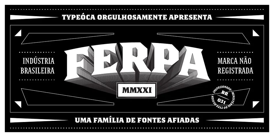 Ferpa by Typeóca — Decorative Font