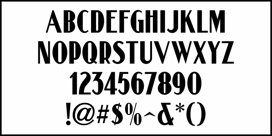 Film Comedy JNL by Jeff Levine Fonts — Display Font — thumbnail 3