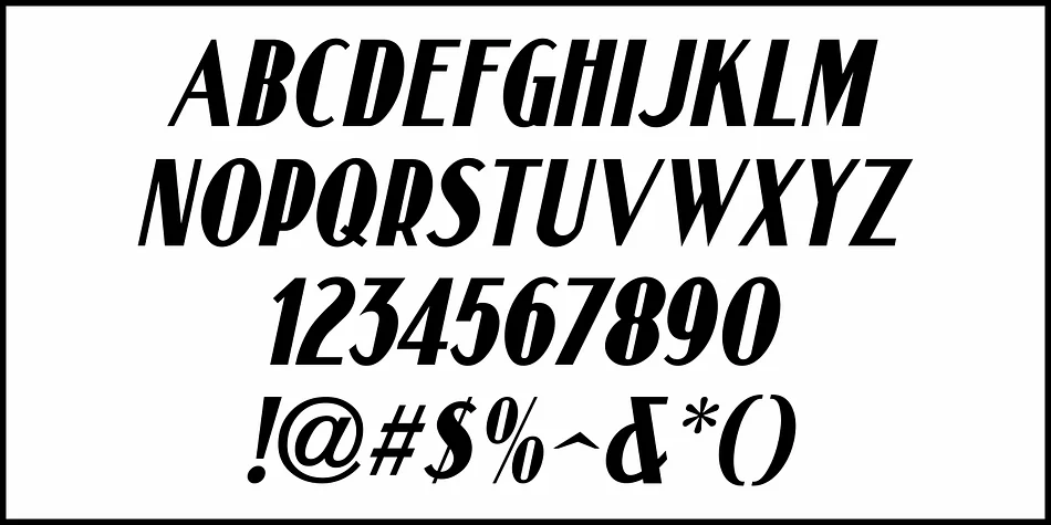 Film Comedy JNL by Jeff Levine Fonts — Display Font — thumbnail 5