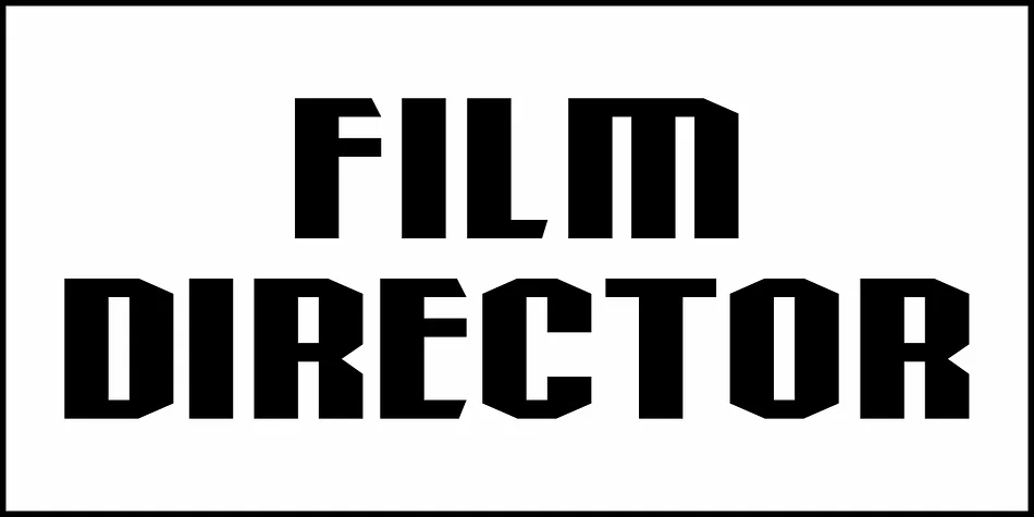 Film Director JNL by Jeff Levine Fonts — Display Font — thumbnail 2