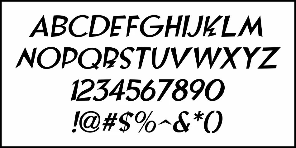 FILM PREVIEW JNL by Jeff Levine Fonts — Display Font — thumbnail 5