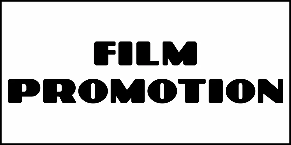 Film Promotion JNL by Jeff Levine Fonts — Display Font — thumbnail 2