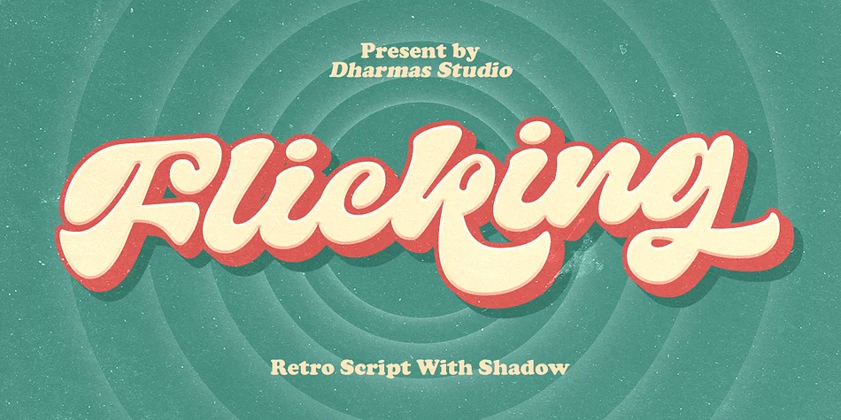 Flicking by Dharmas Studio — Script Handwritten Font