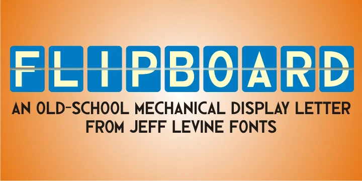 Flipboard JNL by Jeff Levine Fonts — Dingbats Font