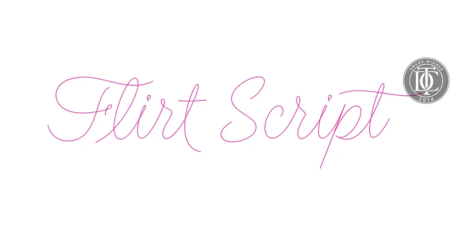 Flirt Script by Positype — Display Font