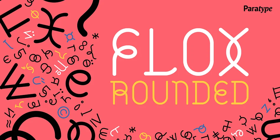 Flox Rounded by ParaType — Display Font