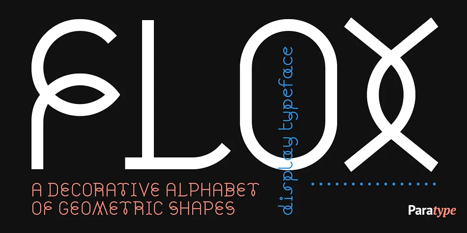 Flox by ParaType — Display Font